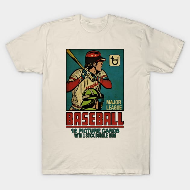 VINTAGE BASEBALL - 12 PICTURE CARDS T-Shirt by kedaiadon